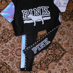 Nwot htf vs pink FLIP bling mermaid set